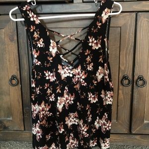 American Eagle floral tank